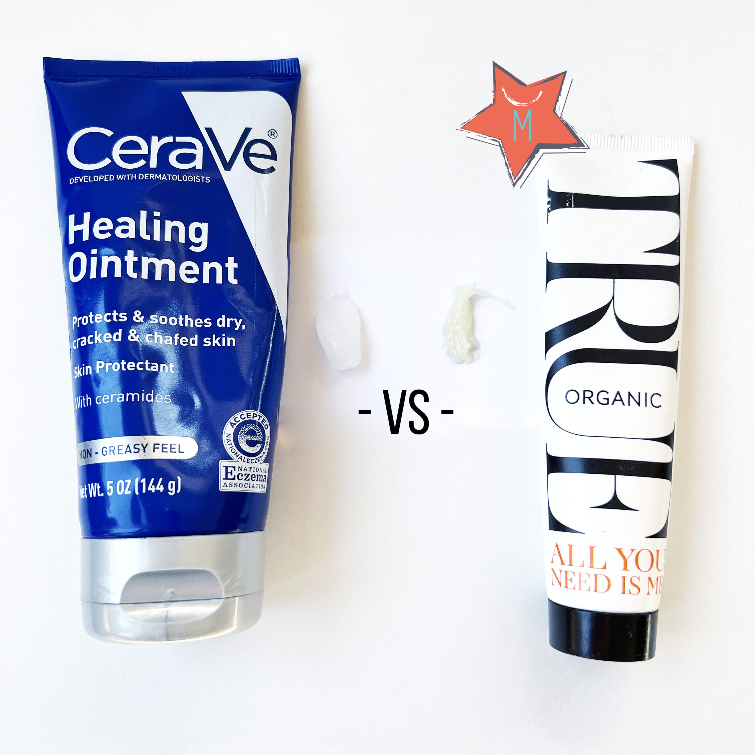 Clean Swap Showdown - Cerave Healing Ointment vs True Organic All You Need is Me