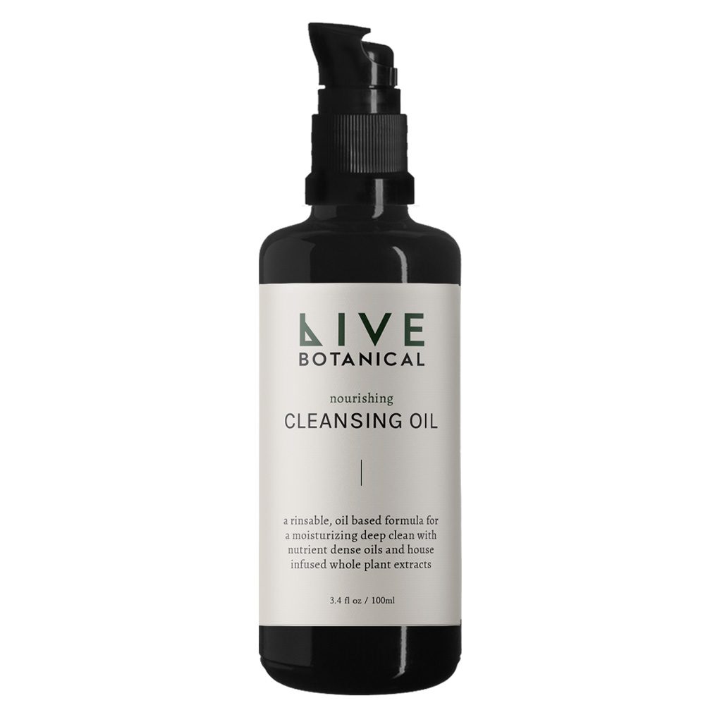 Product image of Live Botanical Nourishing Cleansing Oil, a key to healing my perioral dermatitis