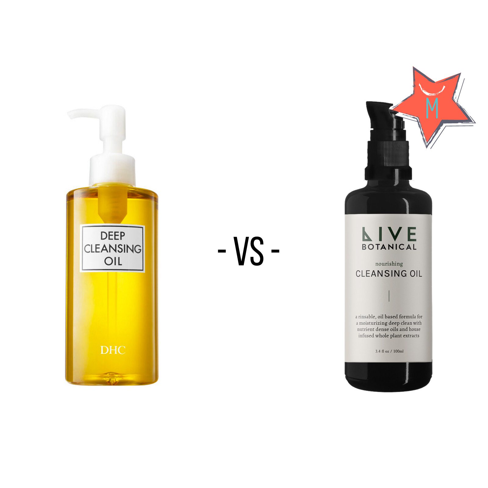 Swap DHC Deep Cleansing Oil for Live Botanical Nourishing Cleansing Oil 