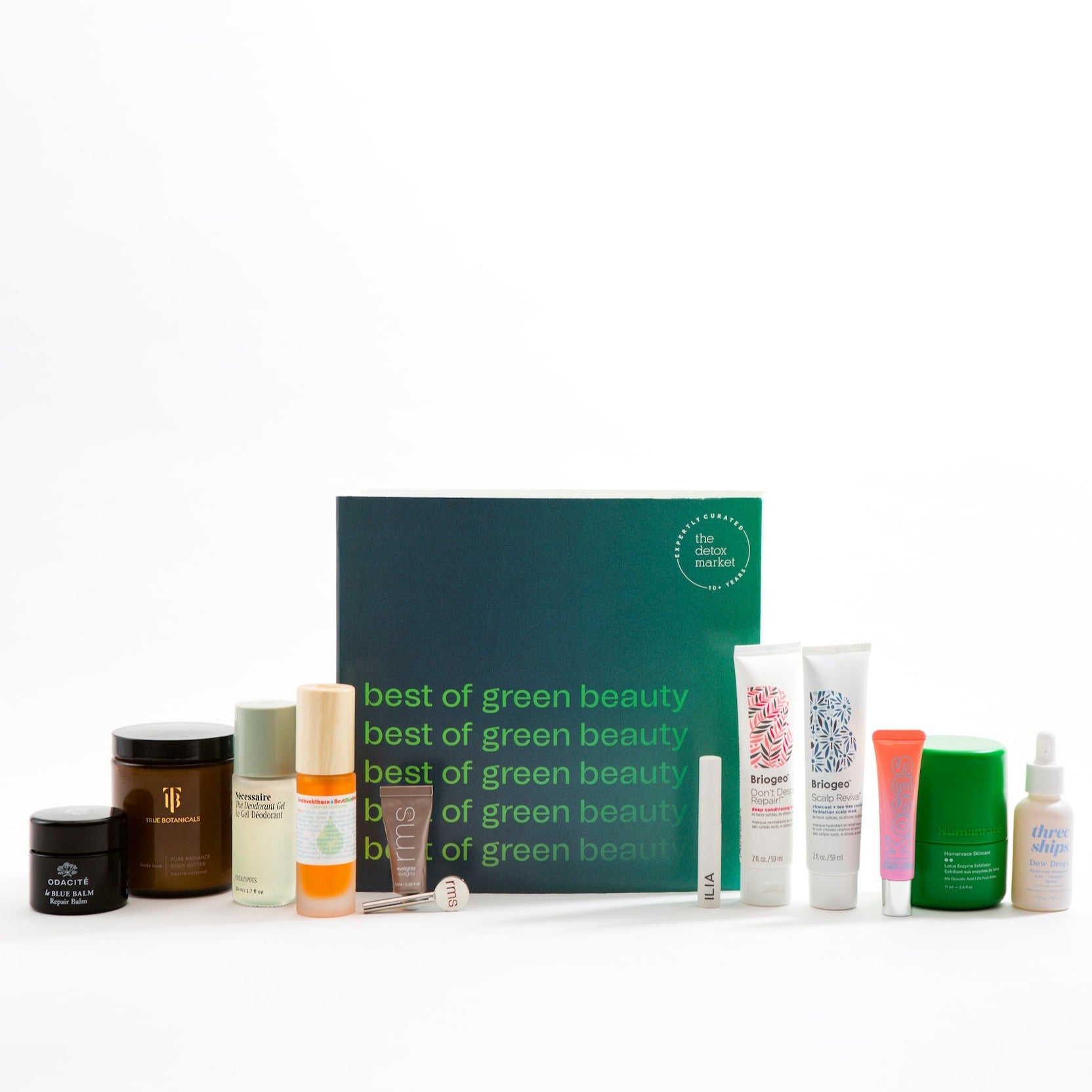 Clean beauty holiday gift guide - Detox Market best of green beauty box 2022