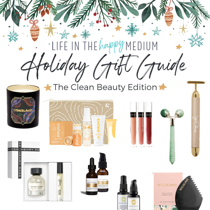 Lifeinthehappymedium.com 2022 Clean Beauty Holiday Gift Guide