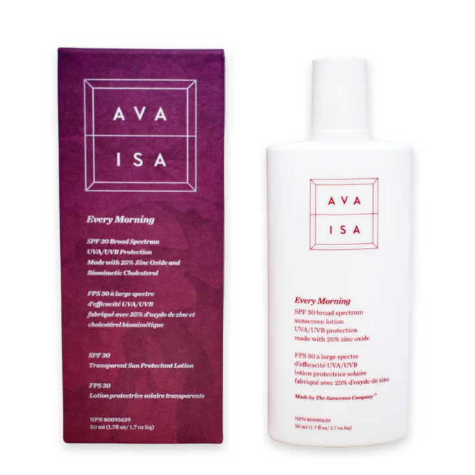 Best Clean Beauty Finds 2025 - Ava Isa Every Morning SPF 30
